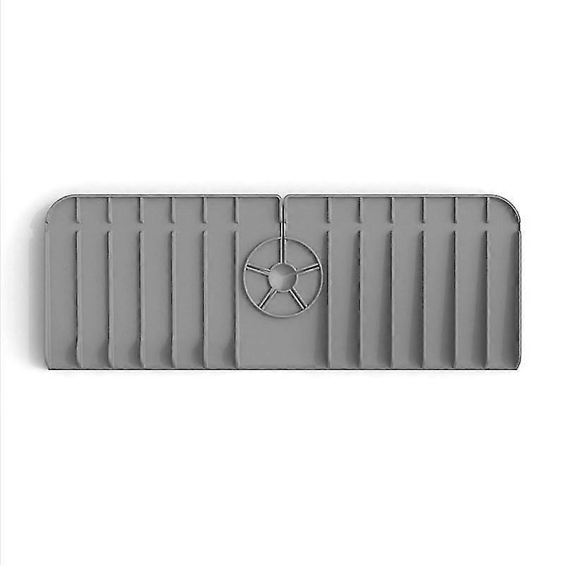 Silicone Sink Faucet Mat Kitchen Bathroom Sink Splash Guard Water Catchers Mat