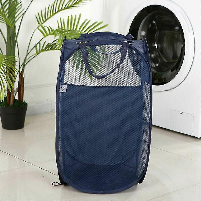 Laundry Hamper, Mesh, Breathable, Portable