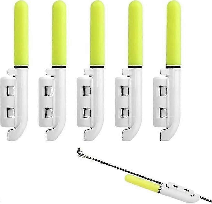 5 قطع الصيد توهج العصي ، الصيد رود أدى ضوء ، أدى ليلة الصيد إضراب تنبيه توهج عصا لدغة التنبيه ، رود تلميح توهج العصي أنبوب معالجة