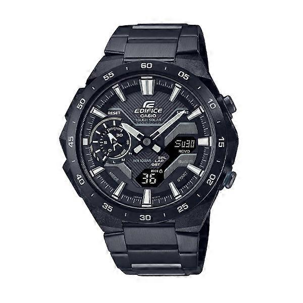 Casio Edifice Ecb-2200dc-1aef Men's Solar-powered Bluetooth Chronograph Watch
