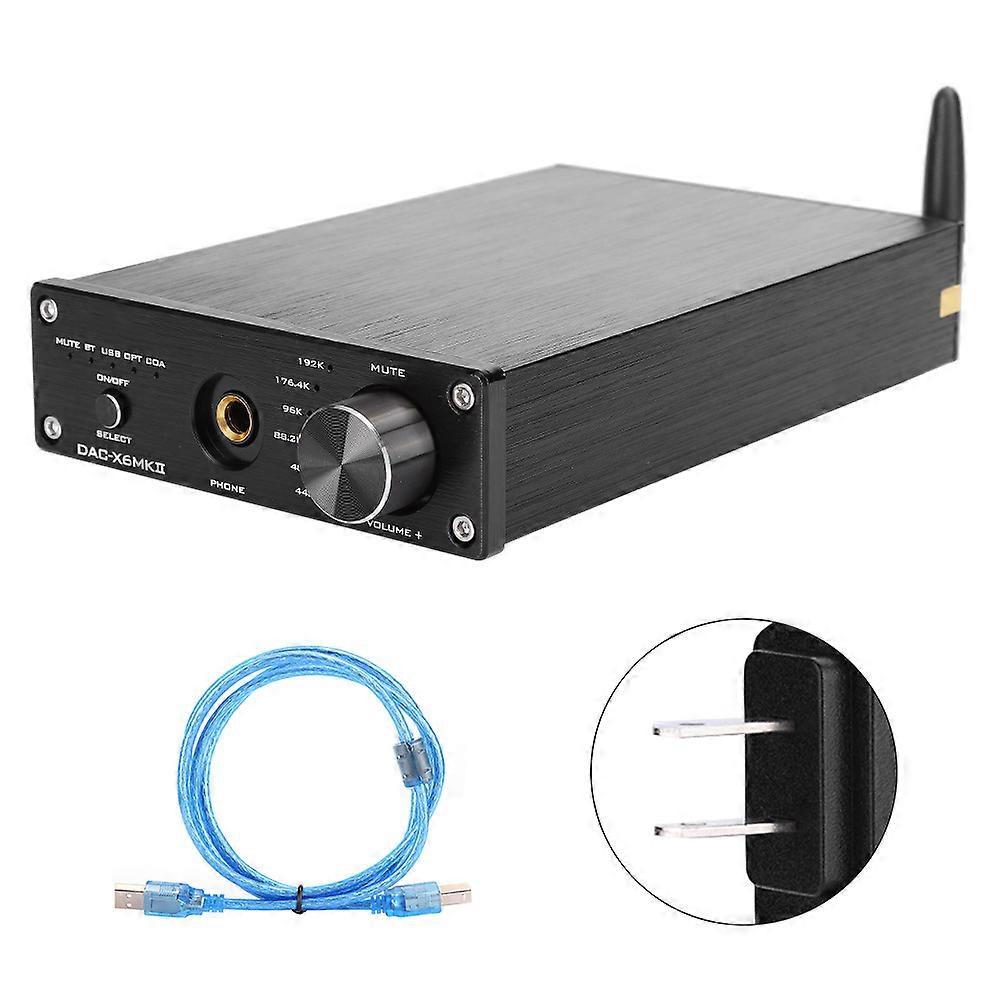 NFJ& FXAUDIO DAC-X6MKII Iron Shell DAC Dekodierung Kopfhörerverstärker Integrierter Maschinendecoder 110-240V