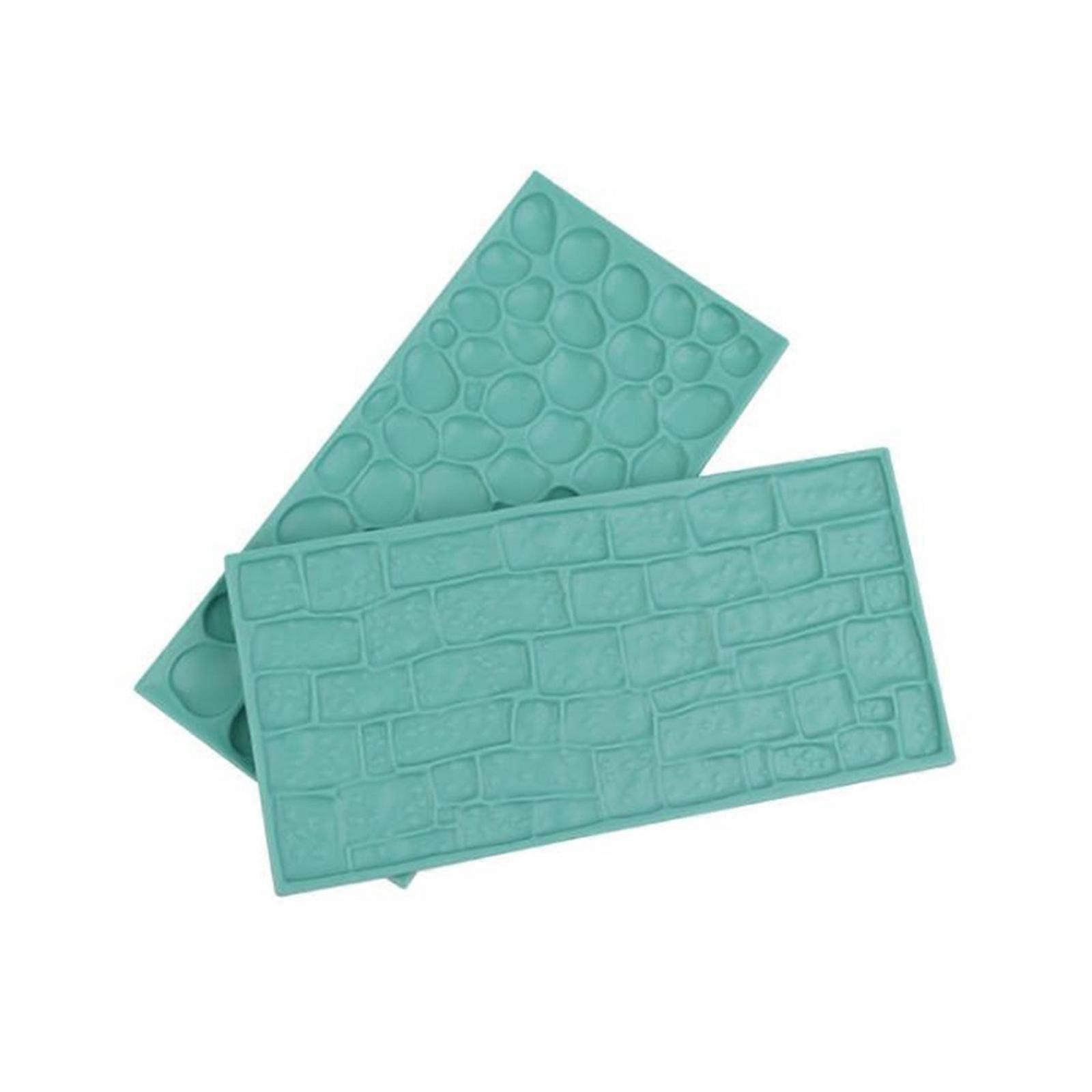 Cake Decoration Pattern 2pcs Fondant Printing Set Easy To Clean