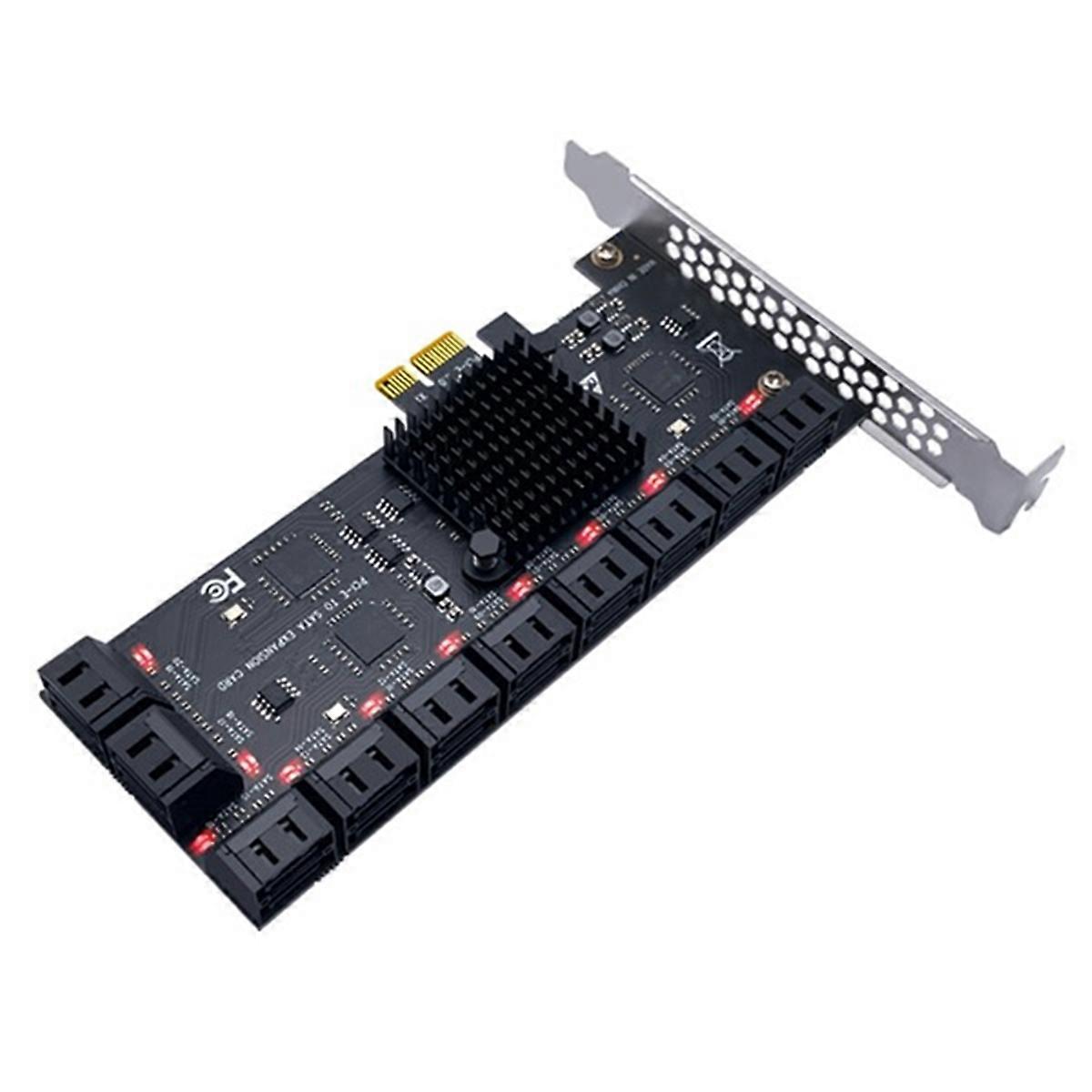 PCIE SATA Card 20 Ports SATA 3.0 PCIe Card, Support SATA 3.0 Devices