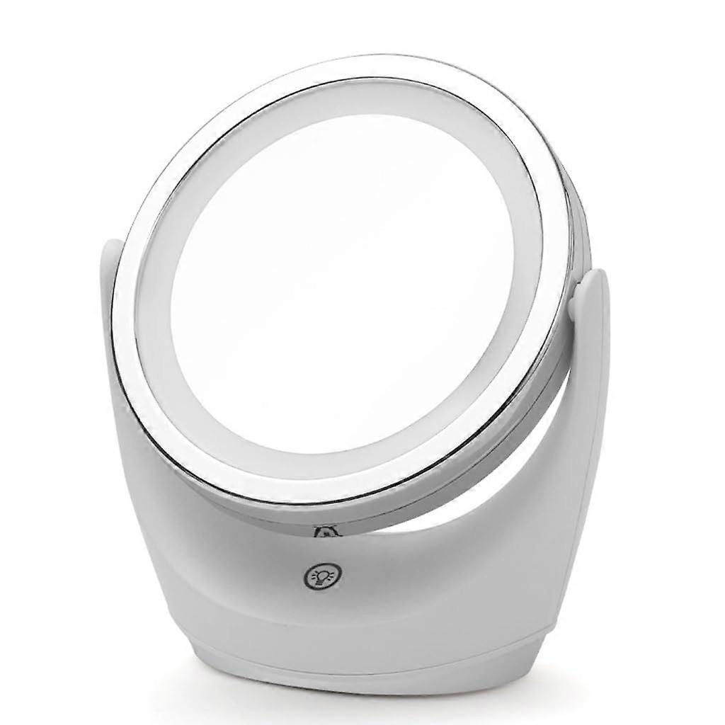 LED Vanity Lighting Brightness Dimmable Mirror Round for Home Use