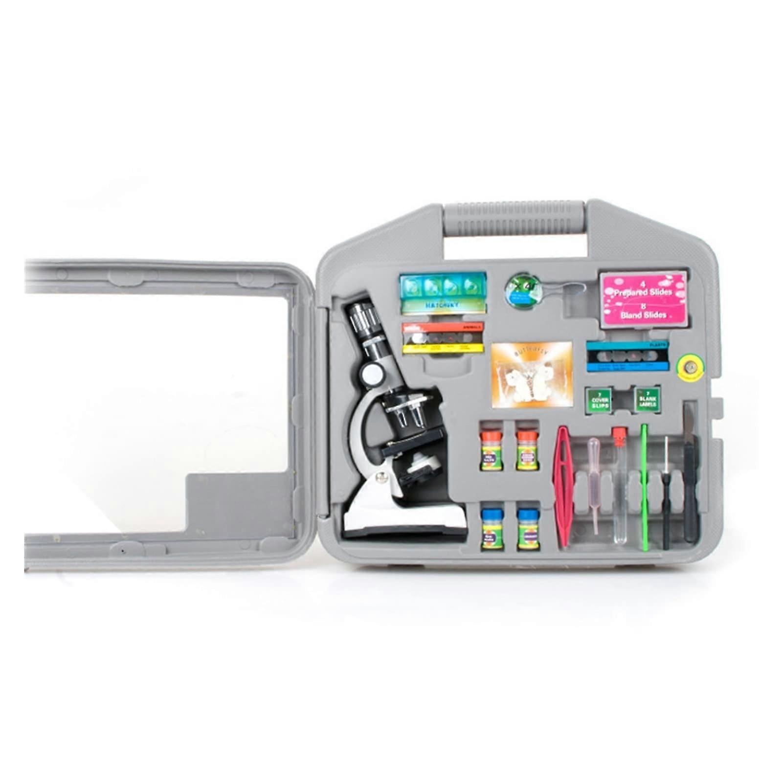 Microscopes 1200X Biological Microscope Set 's and Students' Microscope for School Laboratory Science Education