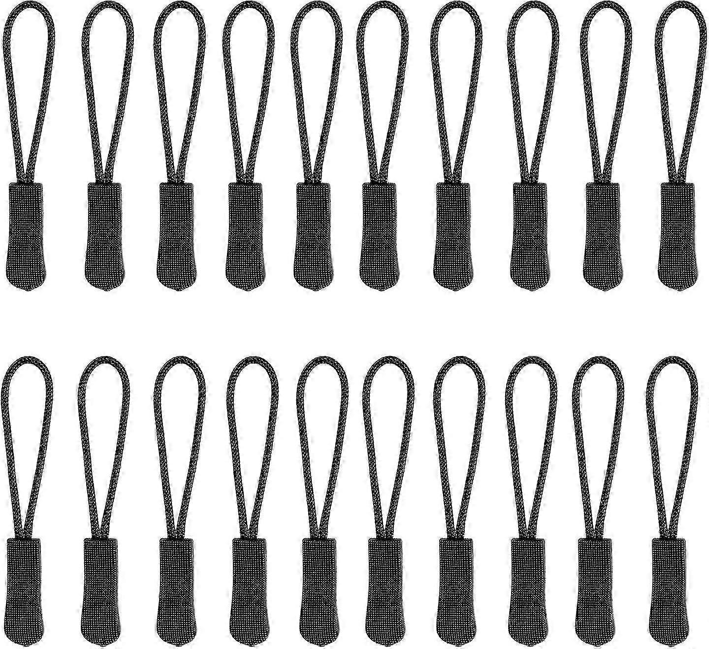 Zipper Pulls Universal Replacement Zipper Pull Zipper Tab Replacement Small Zipper Pulls For Backpack Luggage Clothes Handbag,20 Pieces