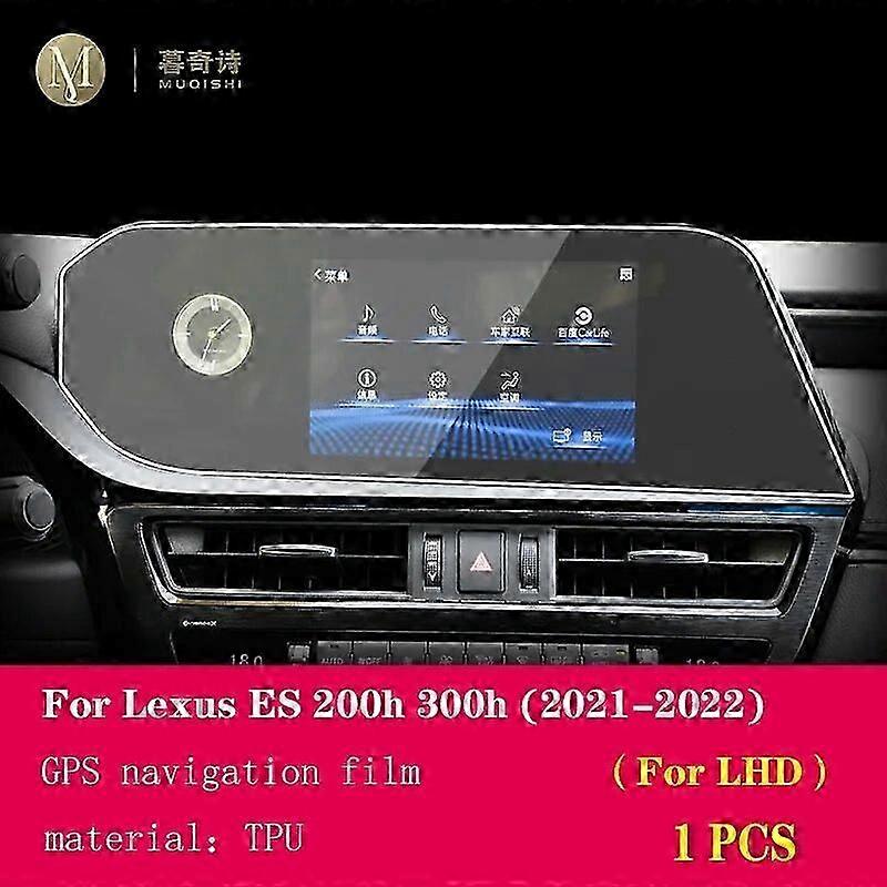 Car Interior Decoration For Lexus Es 200h 260h 300h 2021-2023 Car Gps Navigation Protective Film Lcd Screen Tpu Film Screen Protector Anti-scratch Fil