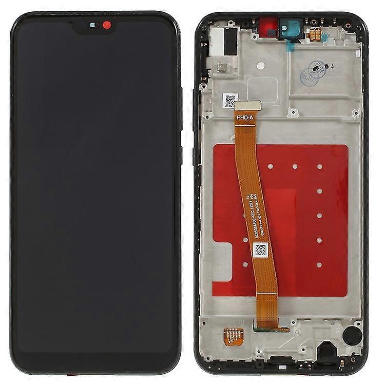 Écran LCD et numériseur Ensemble + Pièce de Remplacement du Cadre Compatible Pour Huawei P20 Lite / Nova 3e