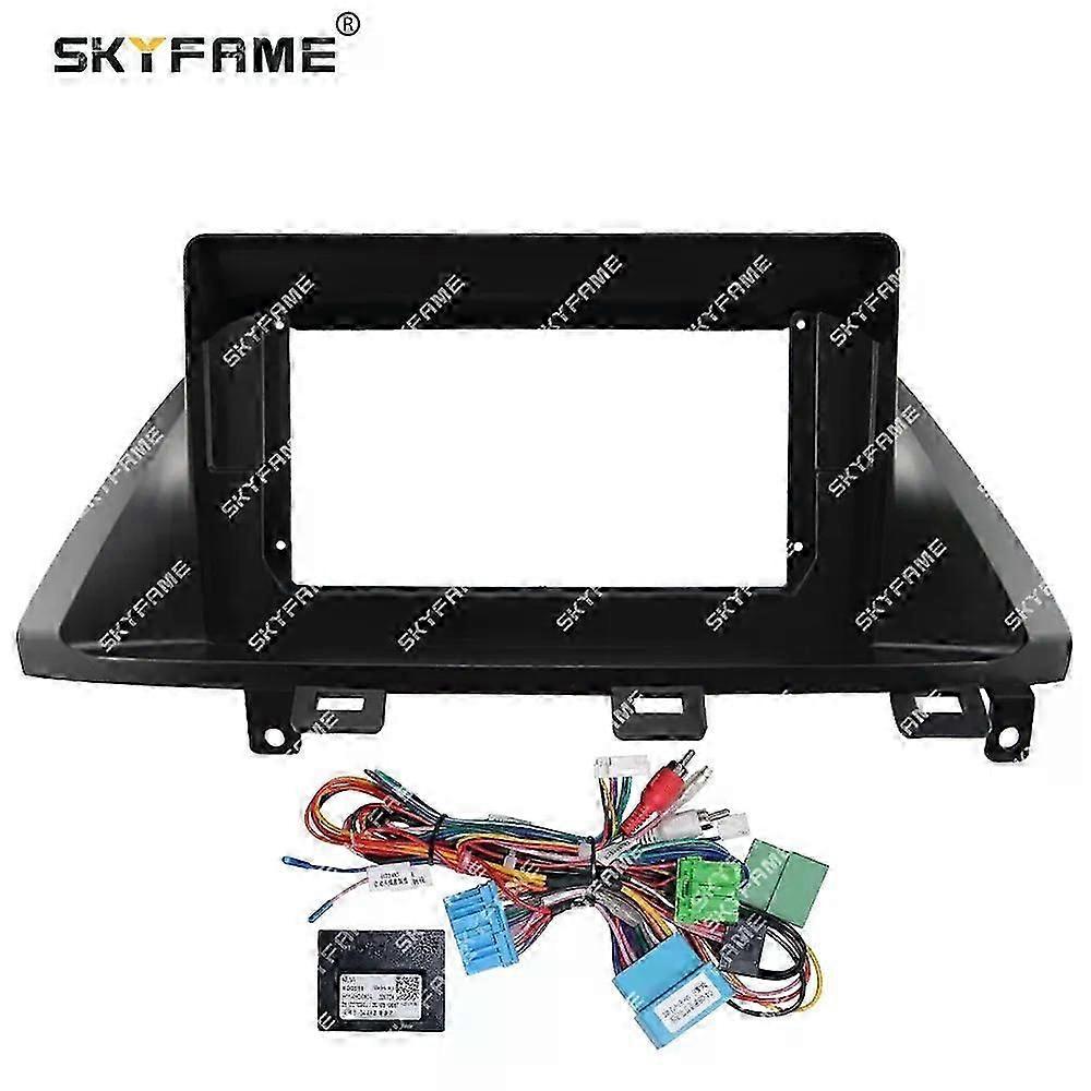 Applies To Car Frame Fascia Adapter Canbus Box Android Radio Dash Fitting Panel Kit For Honda Odyssey Us Version