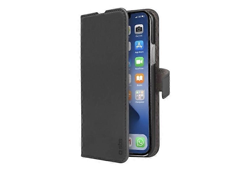 SBS Book Wallet, Wallet, Apple, iPhone 13 Pro, 15.5 cm (6.1"), Black