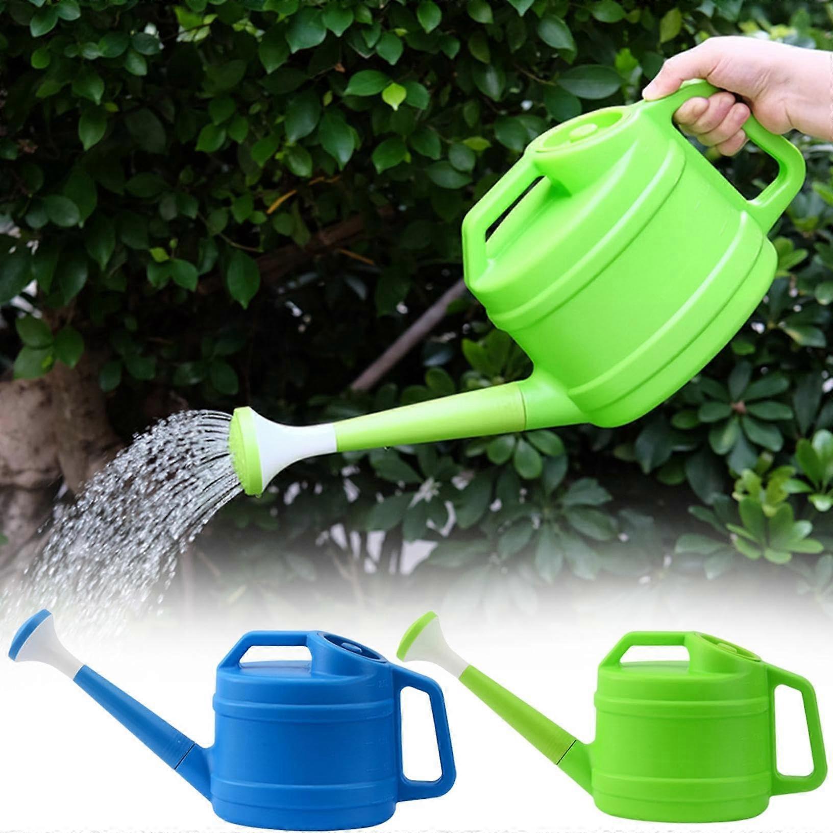 Watering Can for Plants with Sprinkler Head, Detachable, 2.5L, Long Spout (2Pcs)