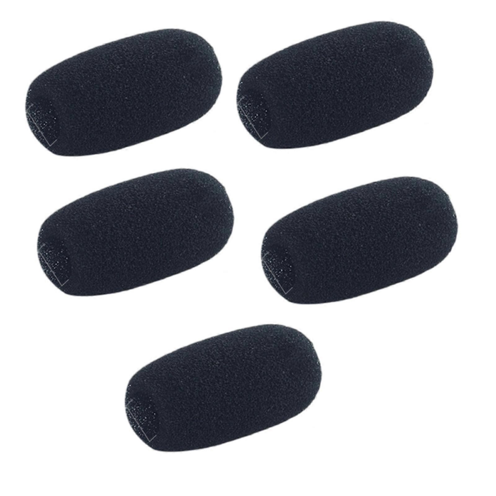 5PCS Microphone Foam Covers Professional Mic Windshields Windscreen Protections Conference Call Studio Recordings