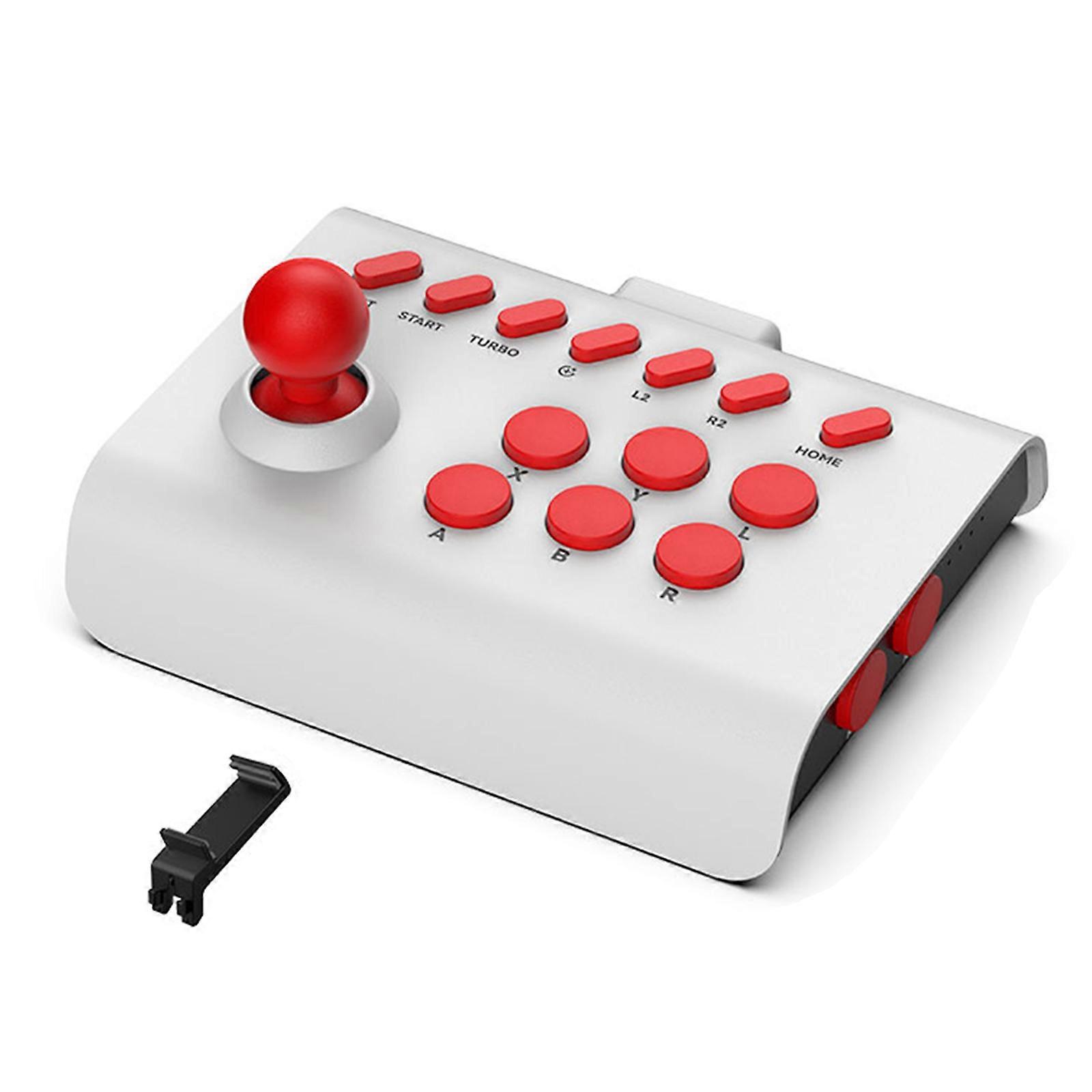 Console Rocker Wired-/Bluetooth-compatible/2.4G Connection Gaming Joystick Arcade Fighting Controller Type-C Interface  C