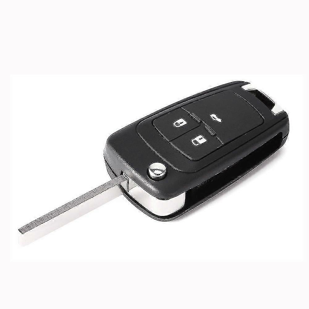 Foldable Remote Key Shell 3 Bouton Compatible with Zafira Opel Insignia