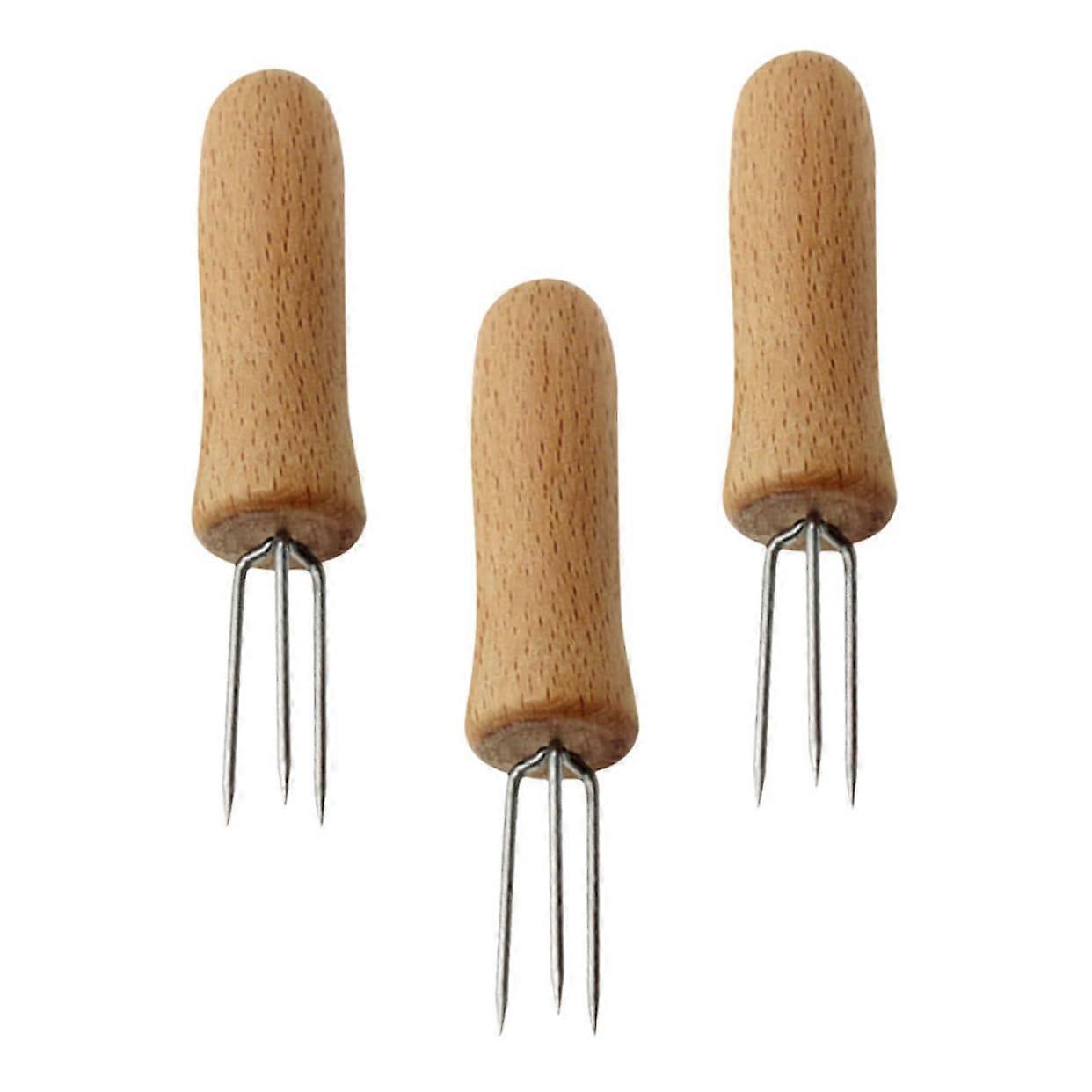 Corn Fork Corn on the Cob Sticks Holder Cutlery Skewer Tool Forks