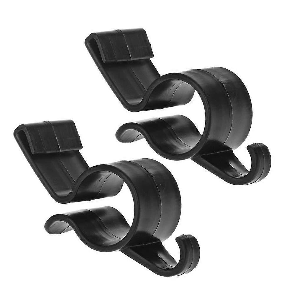2 x vehicle clip storage hooks, trunk umbrella hanger, bag holder, mounting frame, umbrellas,  bag holder