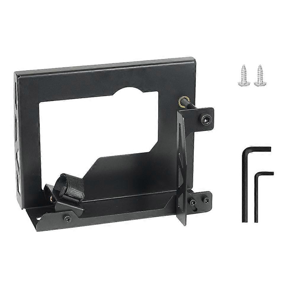 Black (A)$ Electric planer inverted bracket flat planer Dongcheng electric planer woodworking planer bracket home portable decoration solid wood tool