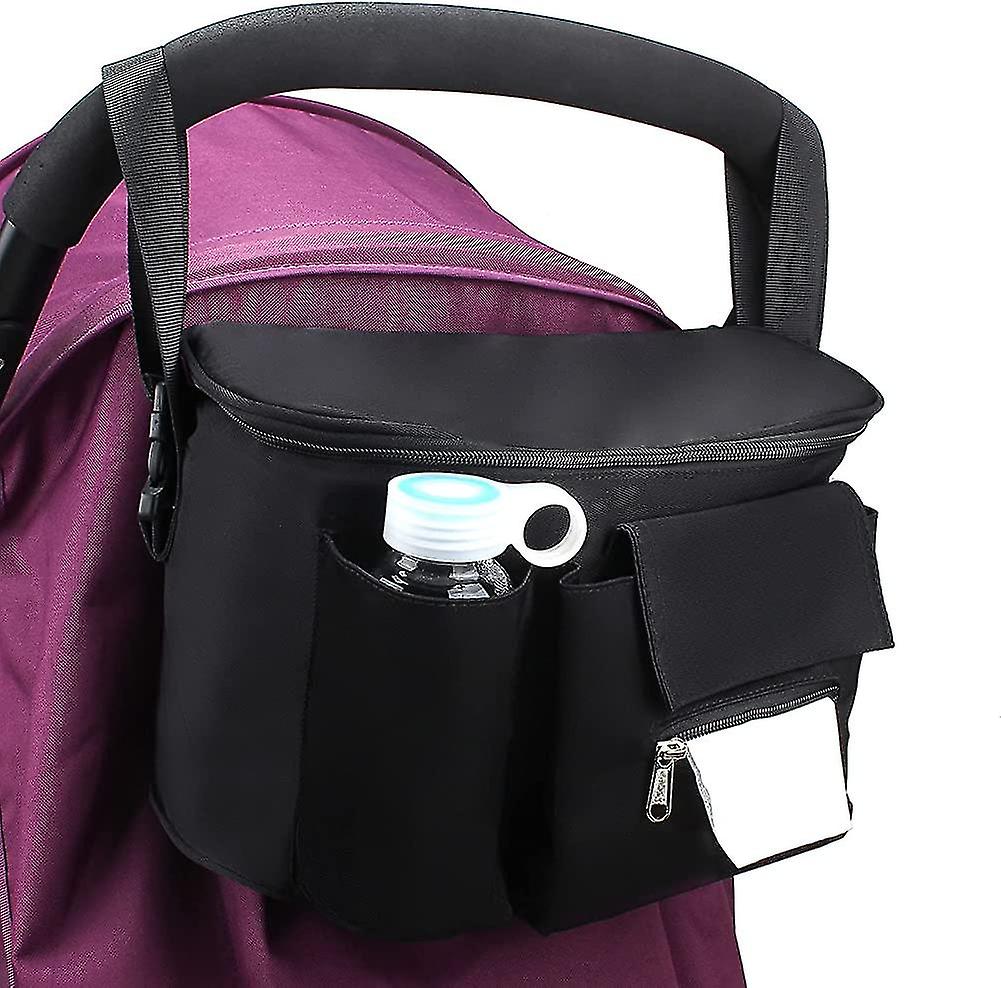 Universal Baby Stroller Organizer Large Capacity Multi Hanging Compartments