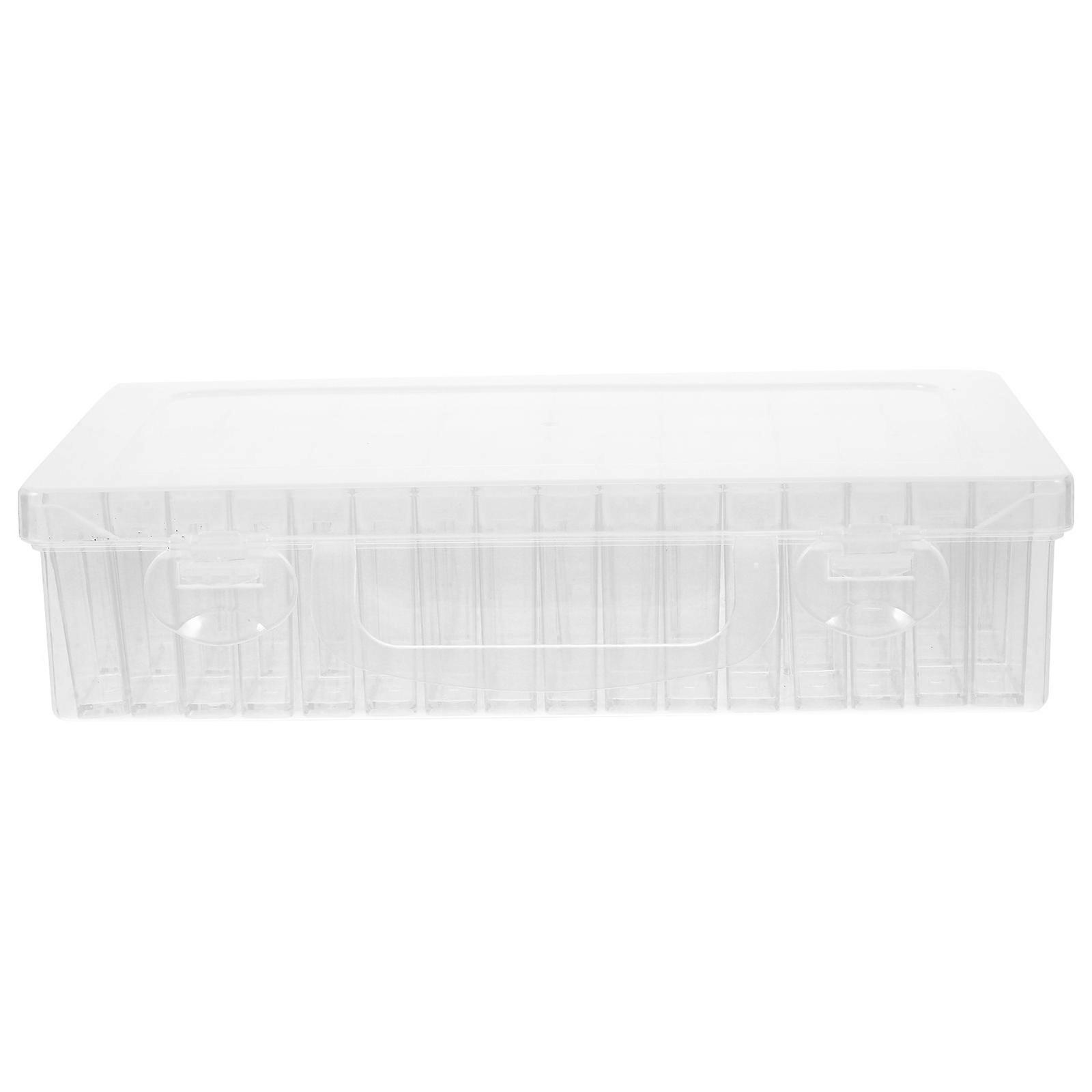 Organizer Case for Garden   Transparent Durable Plastic Storage Box for Small Seeds, Lightweight Carrying Container for Practical Gardening Storage