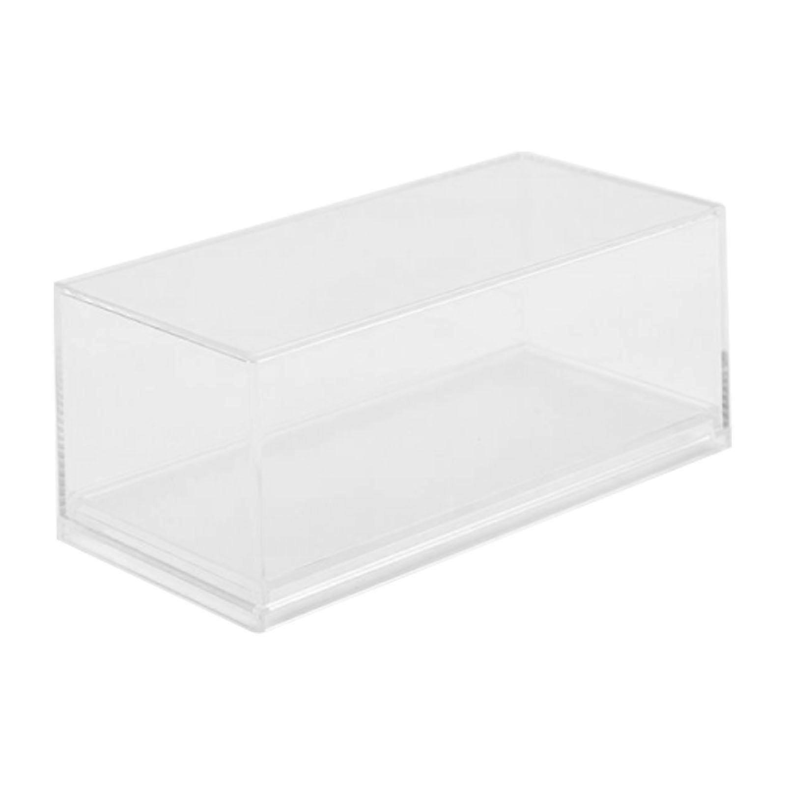 Acrylic Display Case Dustproof Showcase Sleek with Stand Protector for 1/64