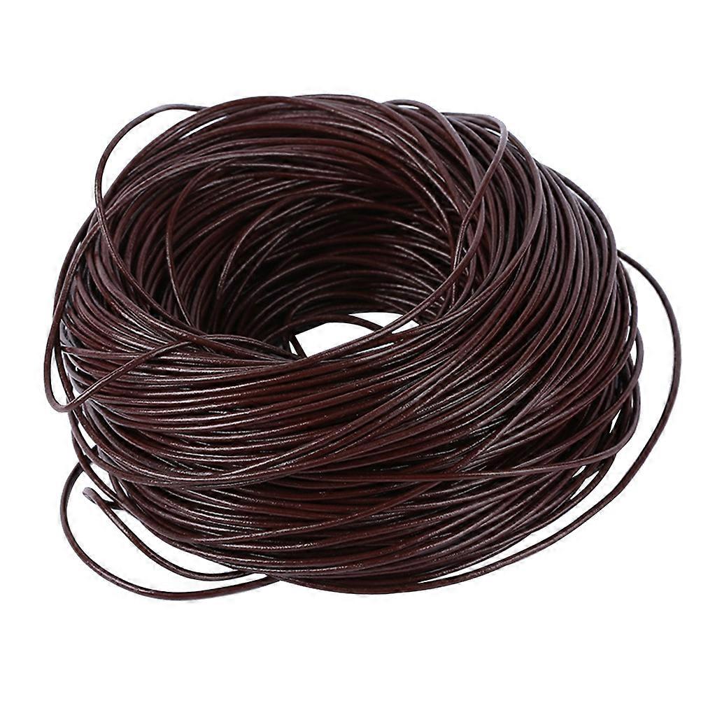 Leather Beading Cord for Artisan Jewelry, Flexible and Easy to Handle, Crafting Essentials