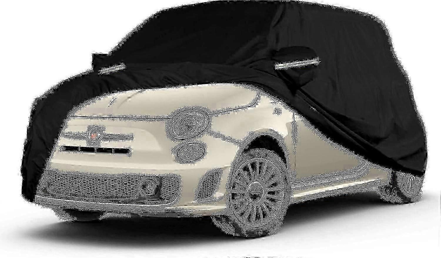 フィアット 500/500C/500E/アバルト 500 用 4パック防水カー カバー (2007 - 2022) |全天候型保護