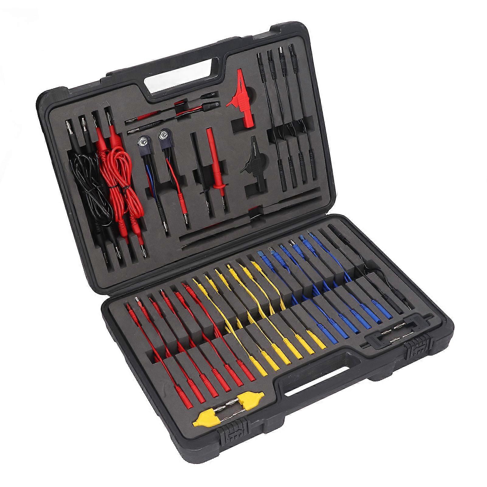 90Pcs Test Leads Kit for Automotive Circuit Multimeter Terminal Multi Function Probe 