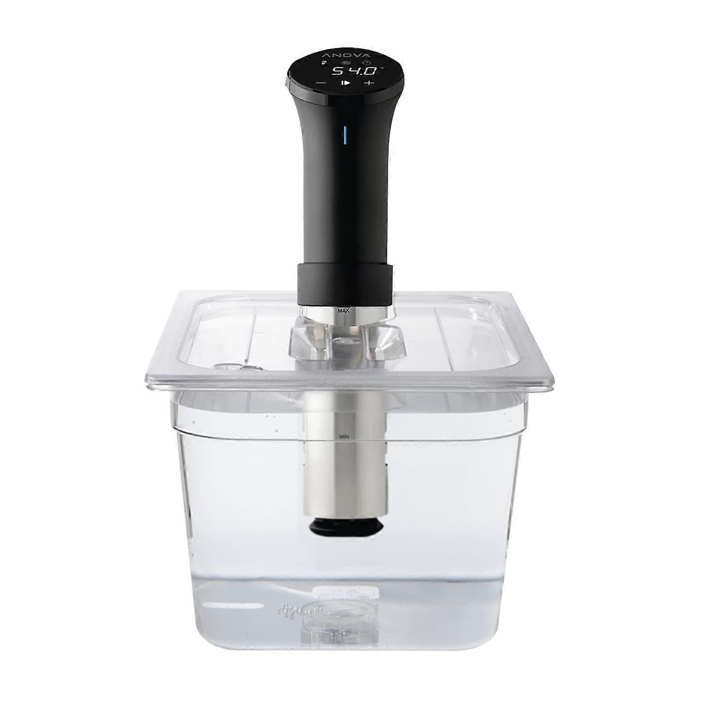 SVT-PS11GN Transparent Polycarbonate Storage Container with Custom Lid, 11.6 Liter Capacity, Durable Design