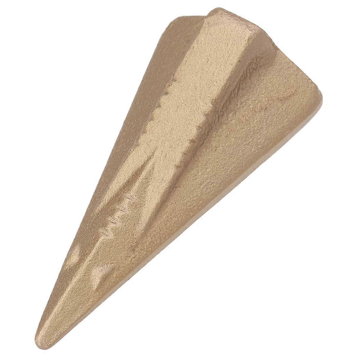 Firewood Splitter Tool Diamond Wedge Steel For Wood Cutting Durable Use 1Pack