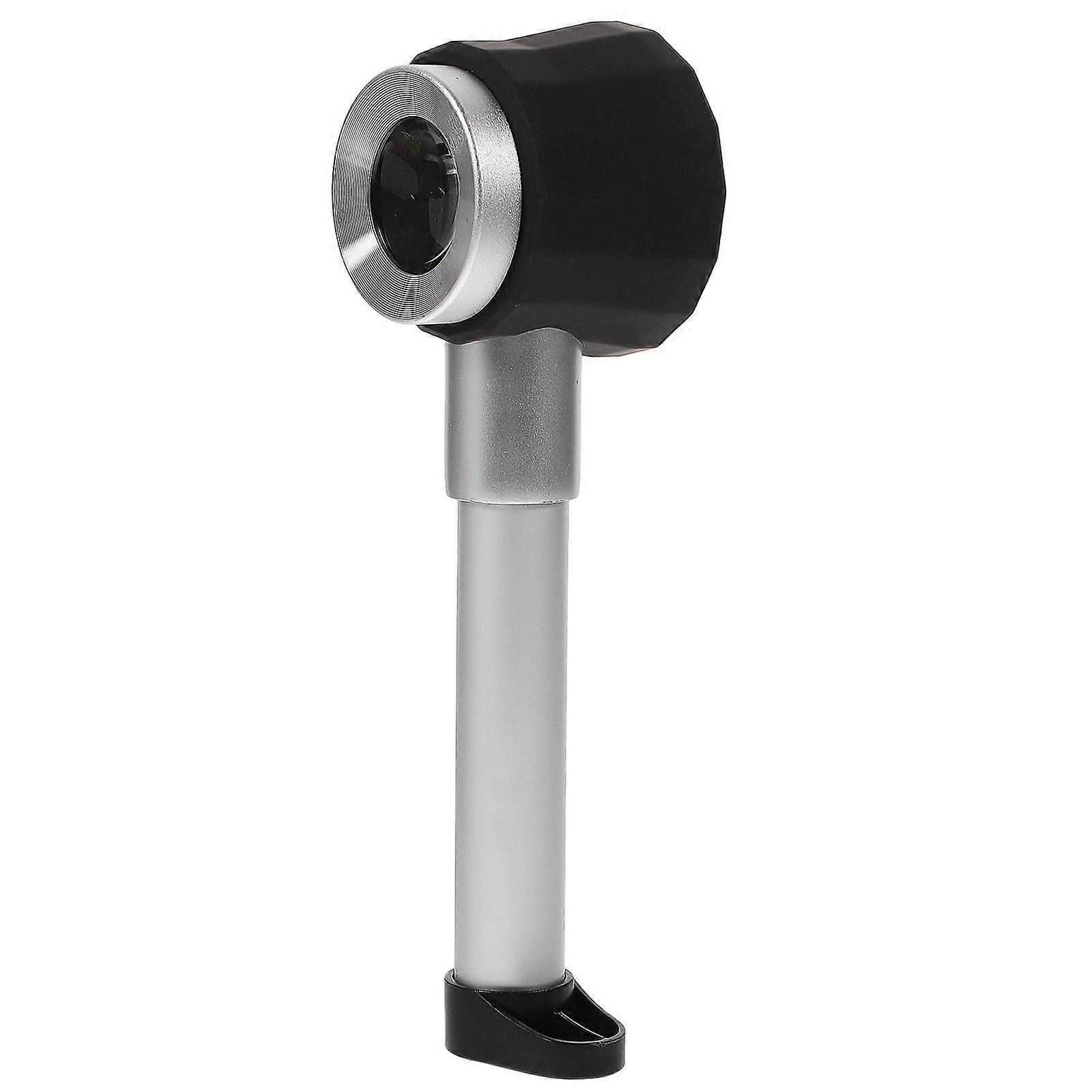 Hand-Held Reading Magnifier Optical Glass Magnifying Glass Handheld For Antique Collection 18x6x4.9cm 10X Magnification 1Pack