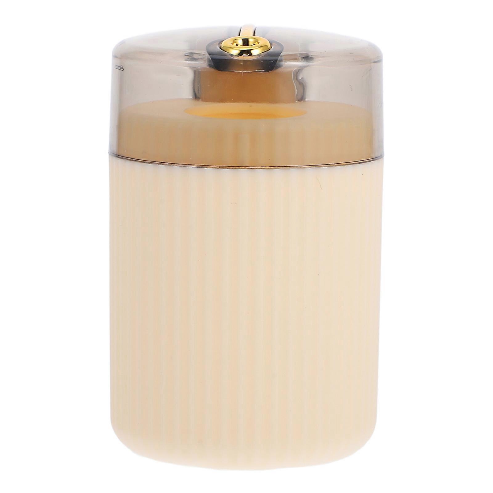 Toothpick Container Automatic Toothpick Dispenser Round Toothpick Storage Box for Family Gatherings ABS Material 8.80X5.50X5.50CM 1Set