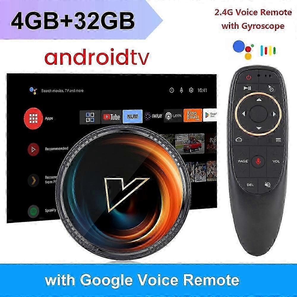 W2 ATV TV Box Android 11 Amlogic S905W2 Support 4K AV1 2.4&5G Wifi BT with Google Voice Remote 2G16G