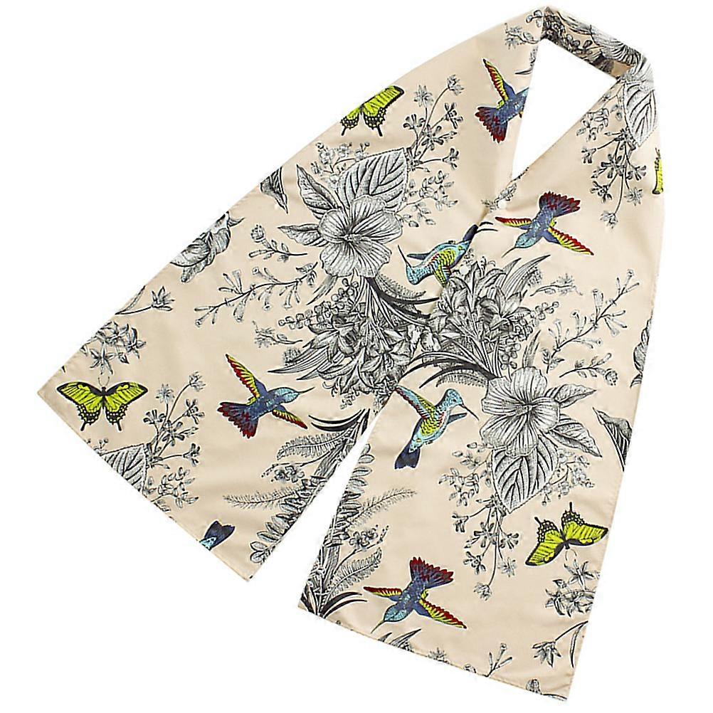 Protective Adult Dining Scarf Multi-Colored Rectangular Design Elegant 173x38cm 1Pack