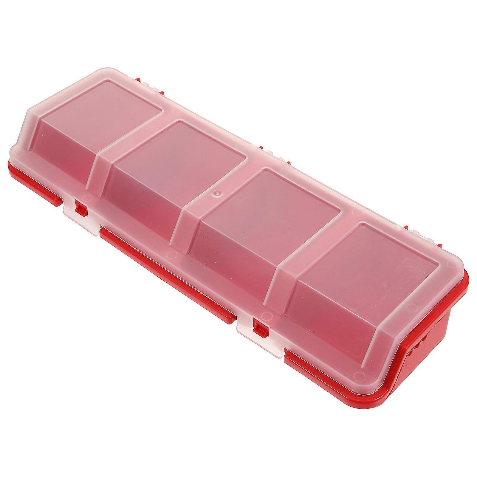 Portable Plastic Screw Organizer Box with Lids – 2 PCS Lightweight Stackable Storage Case for Easy Classification and Parts Organization