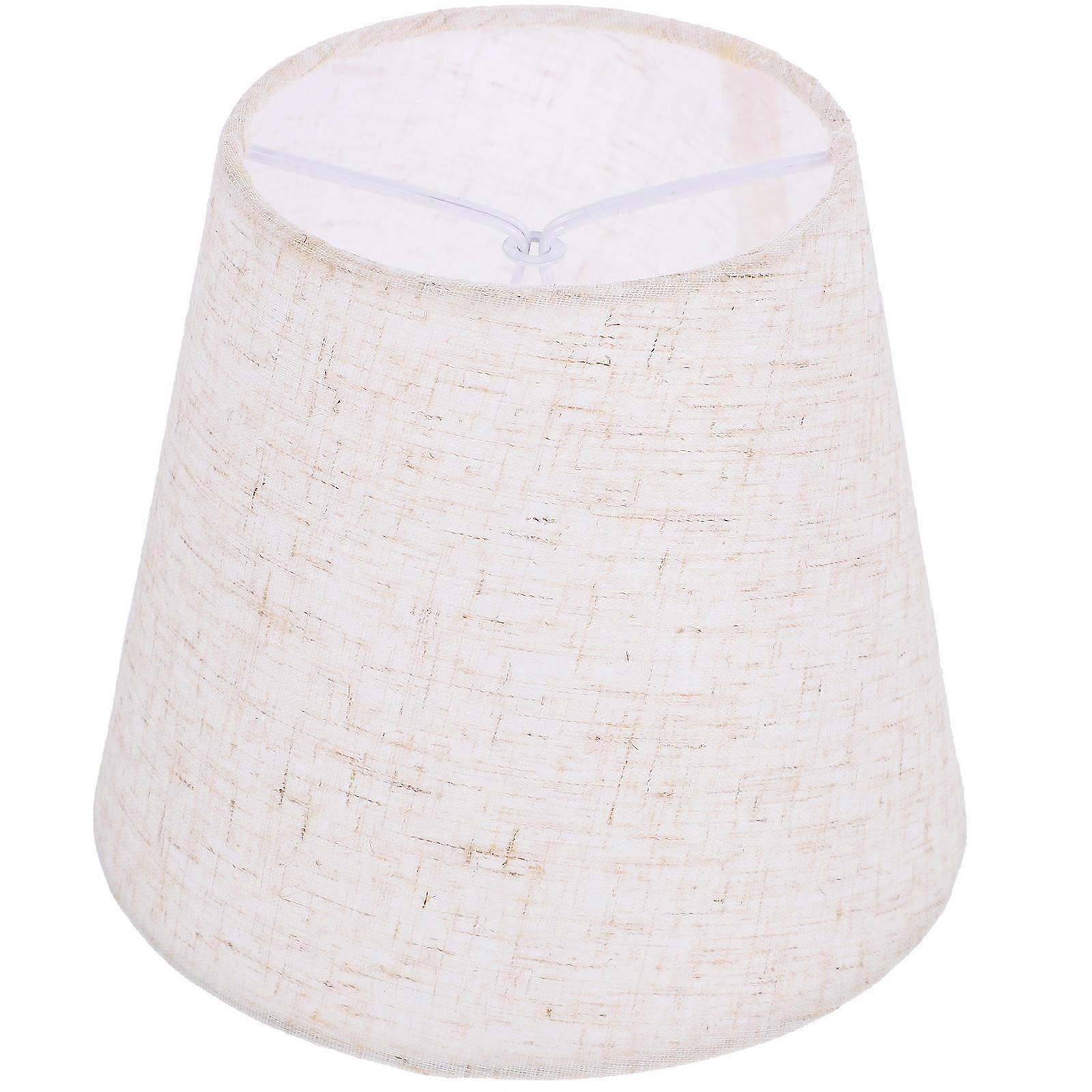 Replacement Fabric Lampshade Pleated Room Cloth Material Light Protection 1Set