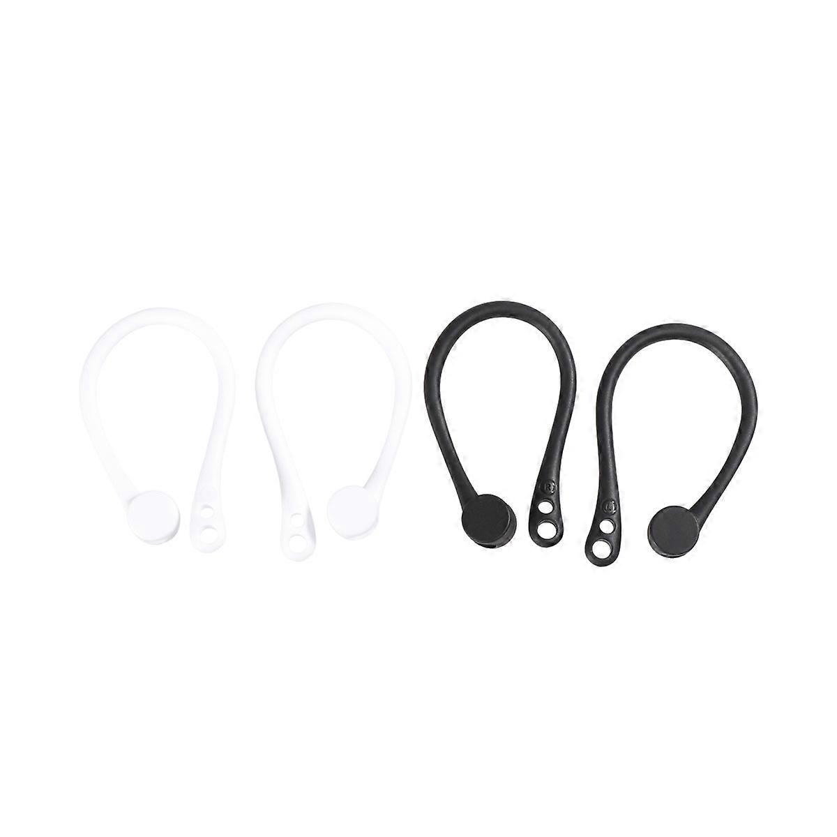 Ear Hooks for Earphone Removable Soft Silicone for Cycling Jogging 2 Pairs