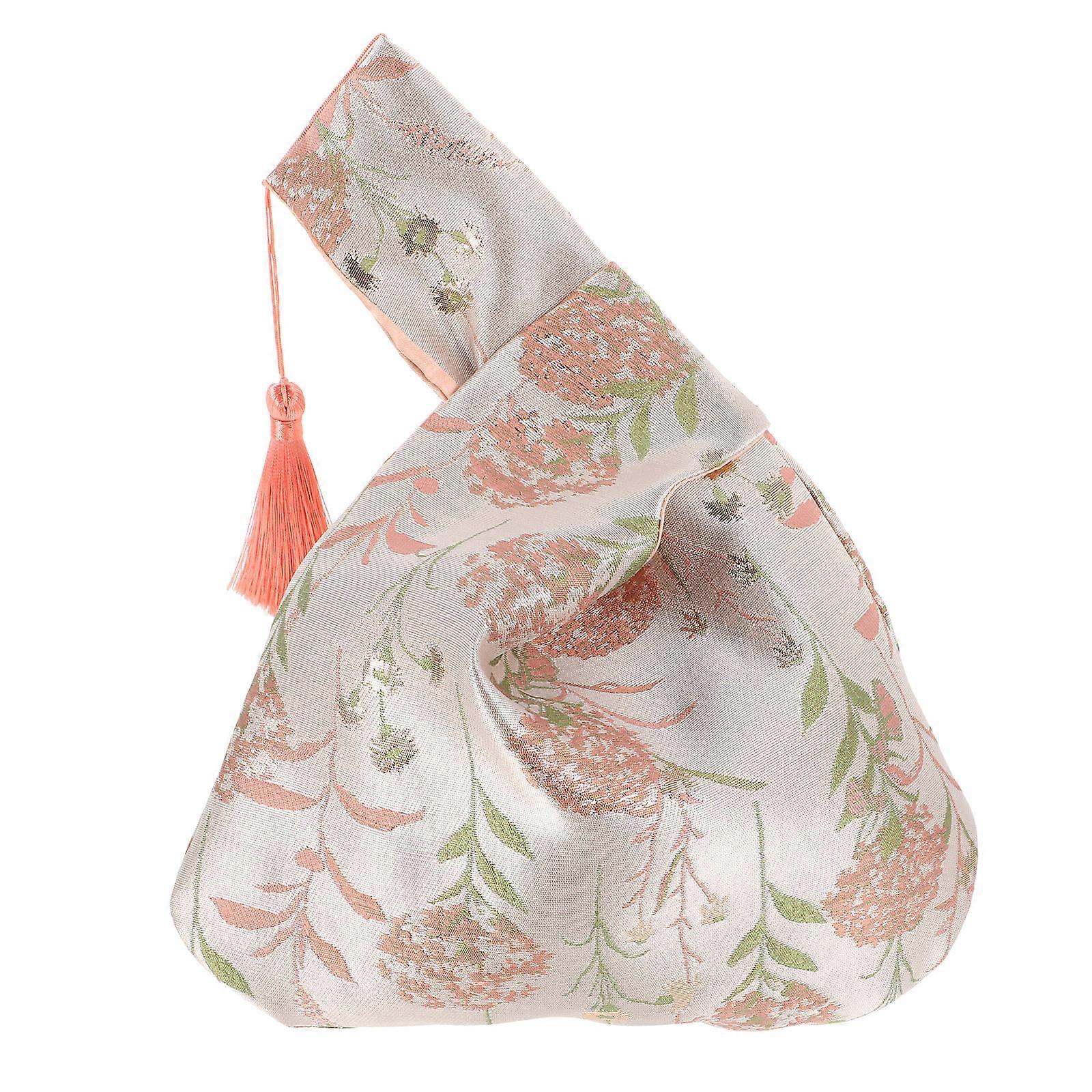 Here's a refined and engaging product description for your **Japanese Style Wristlet Handbag**:
🌸 **Elegant Japanese Style Wristlet Handbag for