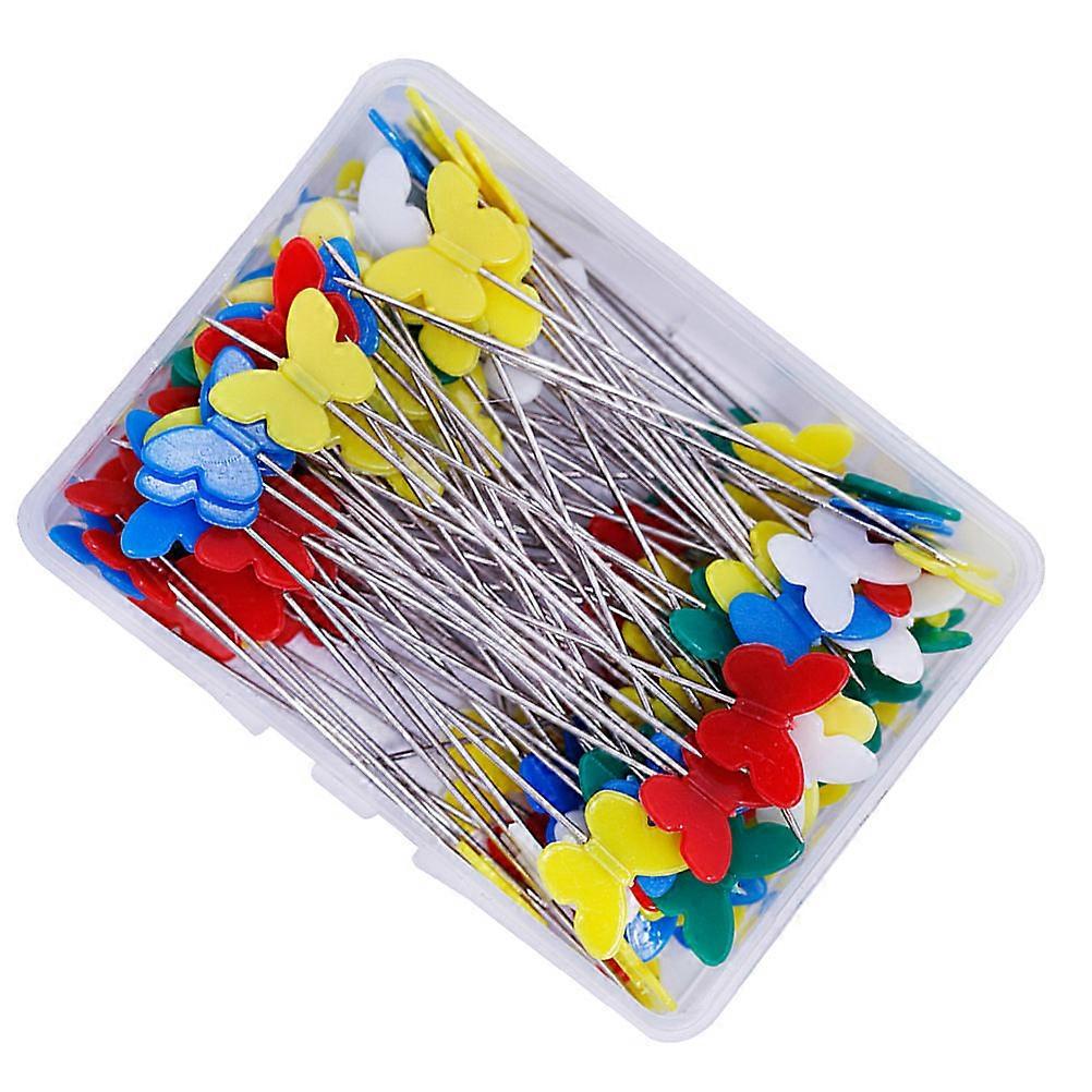 Sewing Supplies Head Plastic Head Push Patchwork for DIY Projects Assorted Color Size 2 200Pcs
