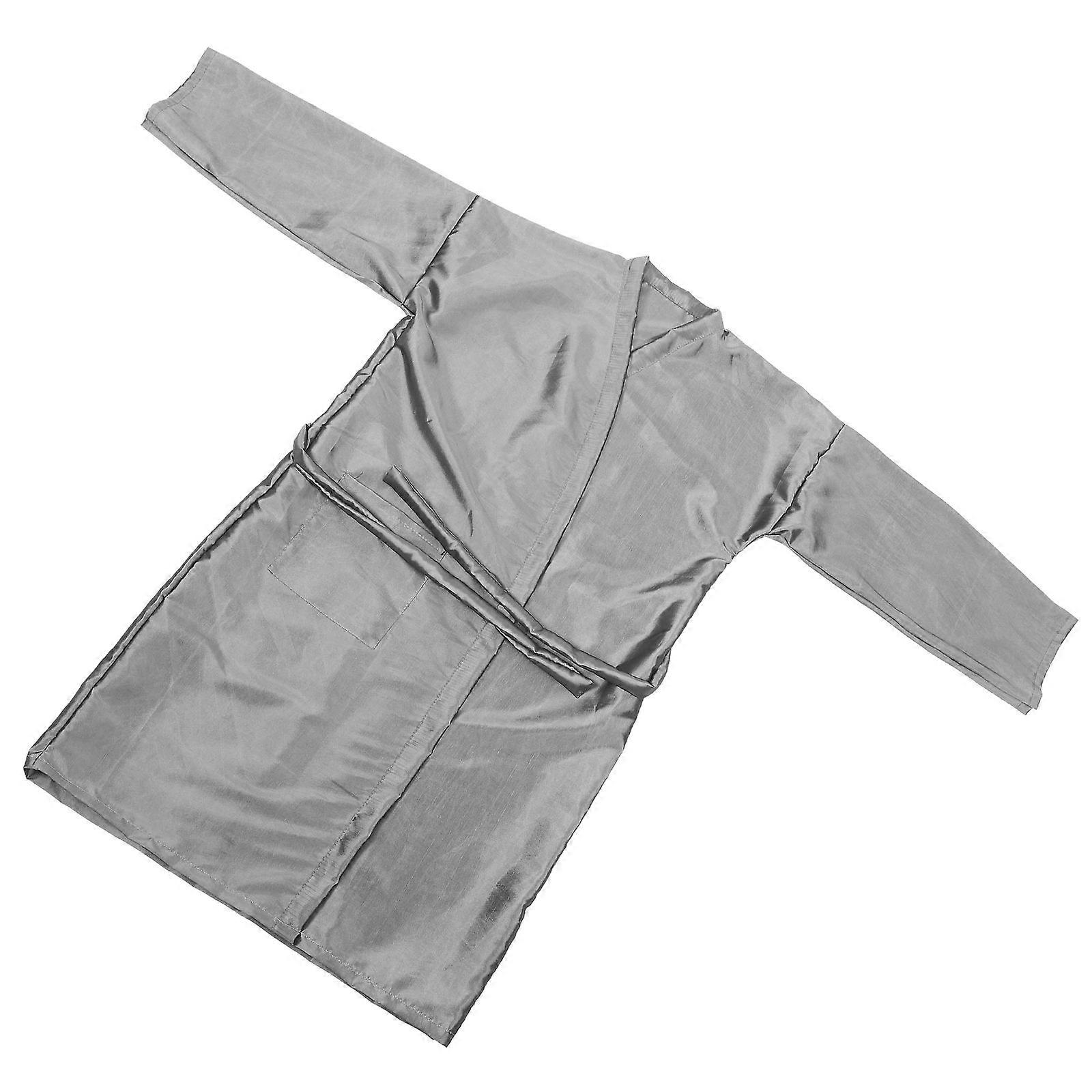 صالون كيب للنساء ثوب صالون تصفيف الشعر قابل للتعديل رمادي مقاوم للبقع 1 مجموعة