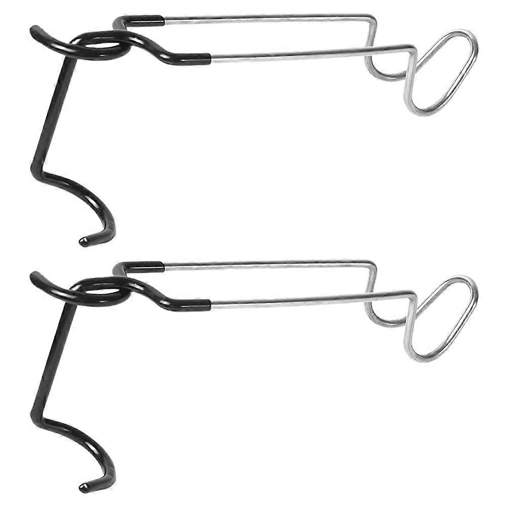 Tent Lamp Iron Hook Camping Gear Light Hanging Practical Design 2Pcs