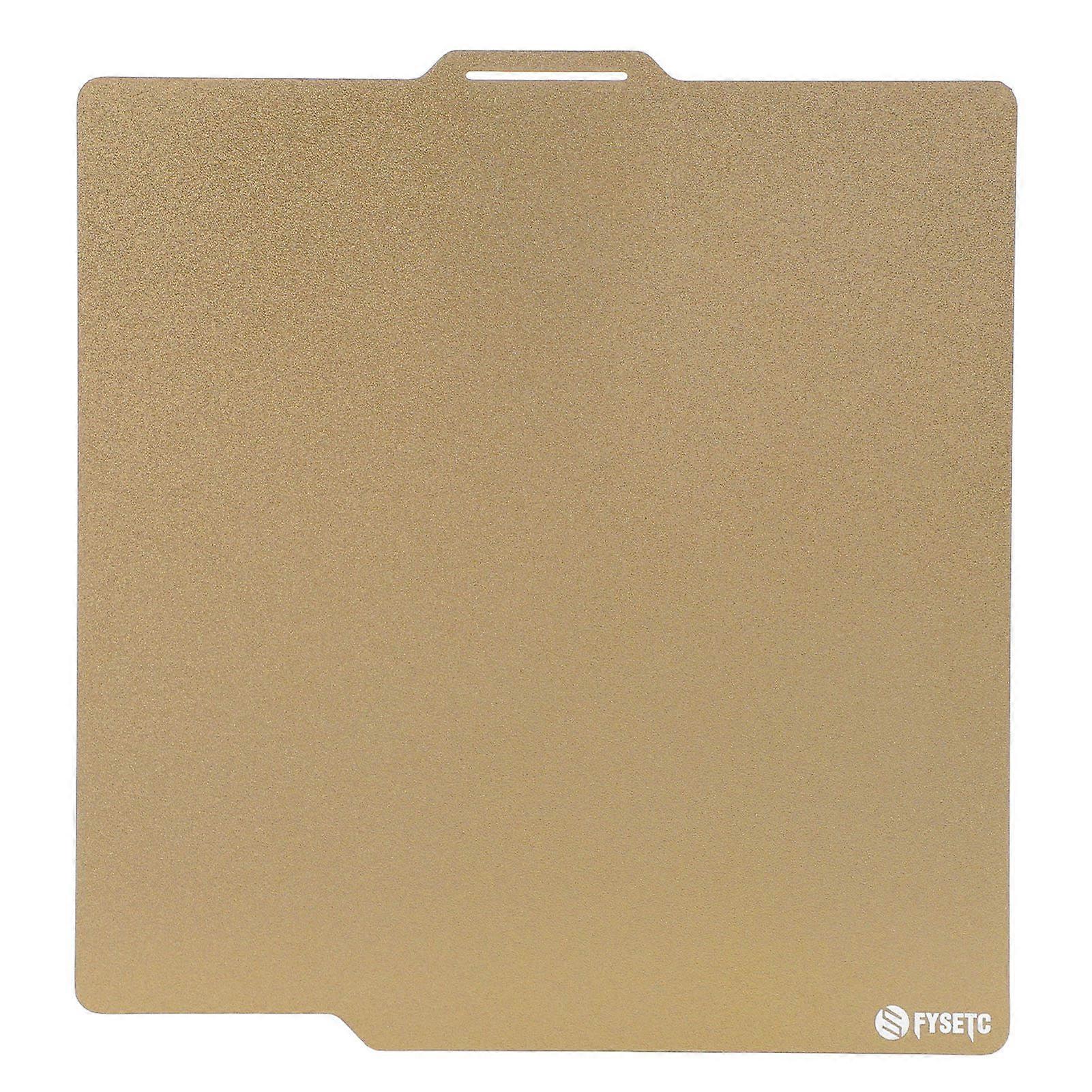 3D Printer Build Plate, Double Sided Textured Frosted PET PEI 257 x 257mm Flexible Steel Plate for P1P X1C