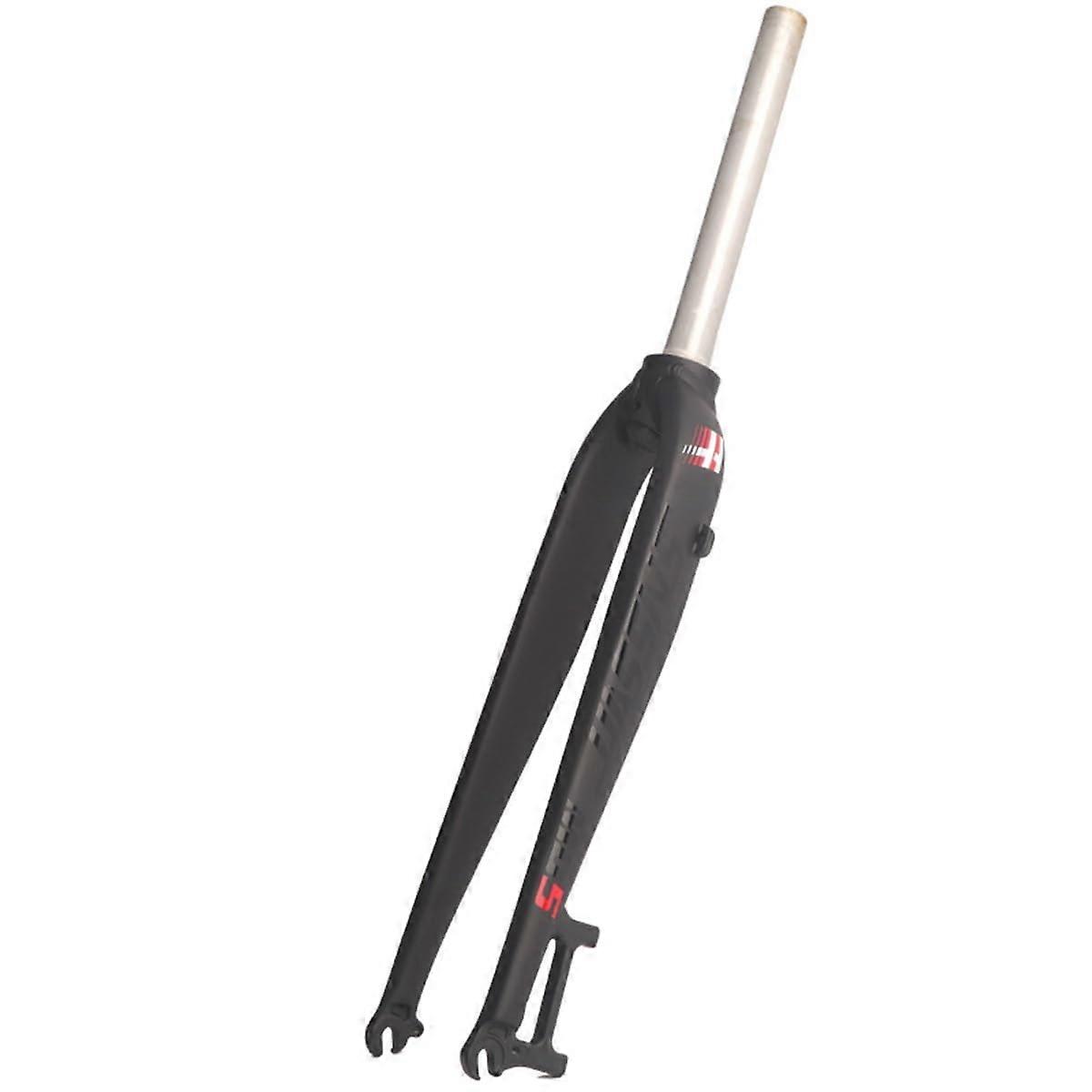 MTB شوكة صلبة 26 'قرص الفرامل 11/8' أنبوب مستقيم الألومنيوم QR 9X100mm أسود