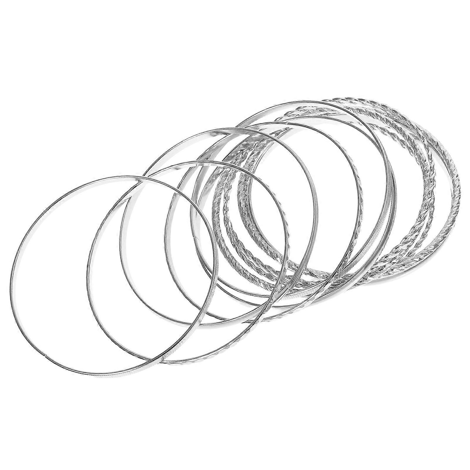 12pcs Boho Multilayer Alloy Bracelets for Women – Vintage Stackable & Durable Bangles for Everyday Wear & Style Mixing