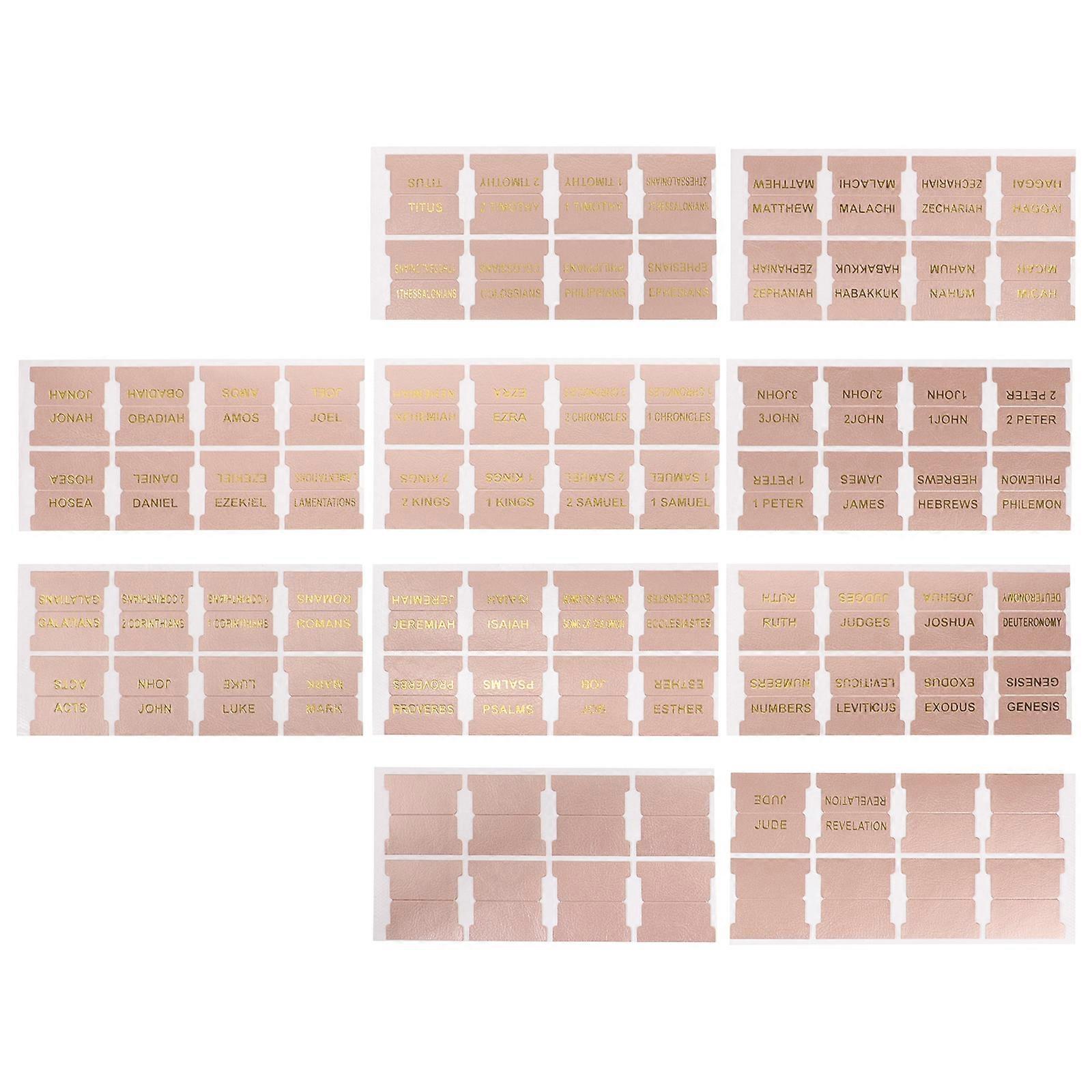 Reading Tabs Bible Index Tabs Studying Rose Indexing 1Set