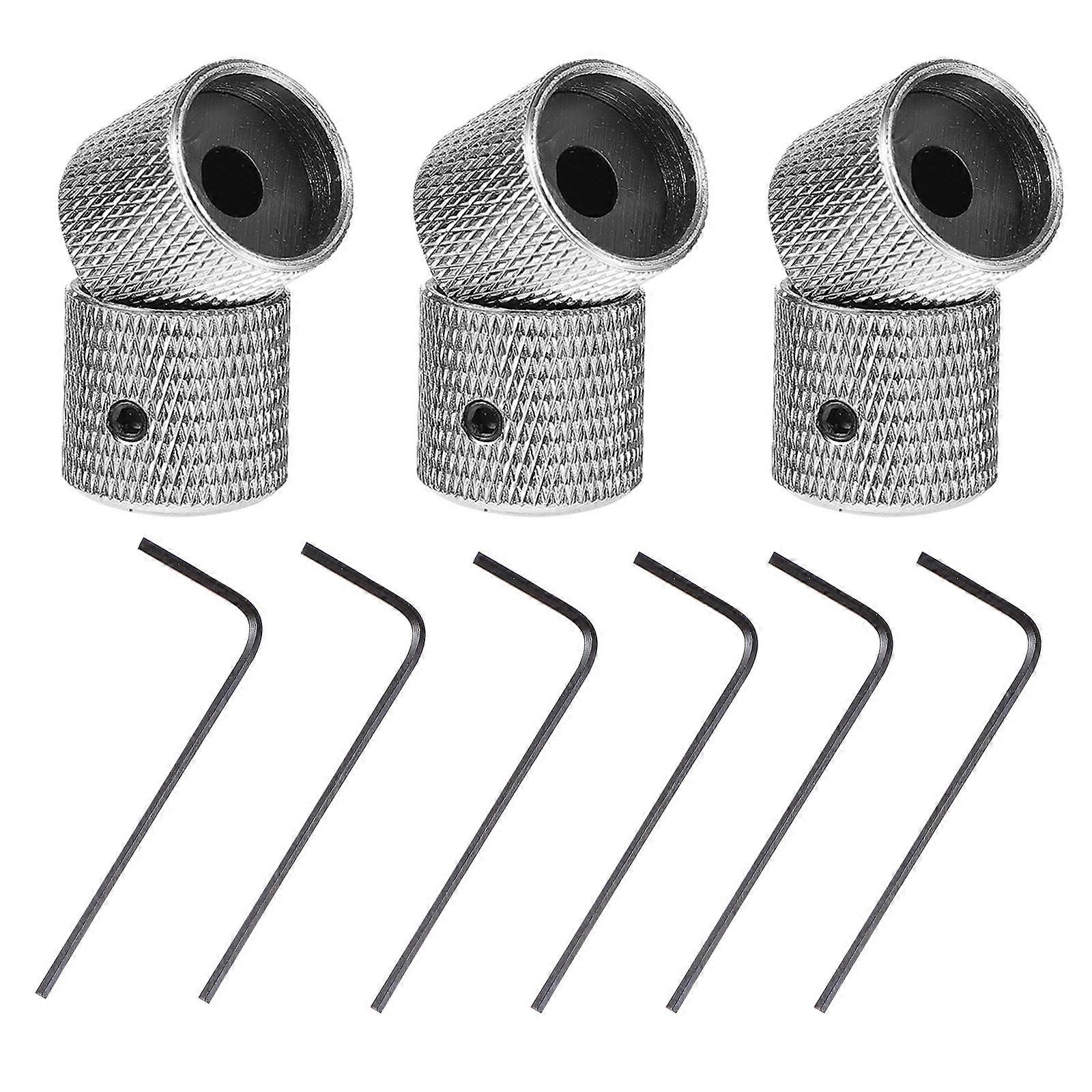 Control Knobs Guitar Electric Guitar Knobs Volume Tone Repair 12Pcs
