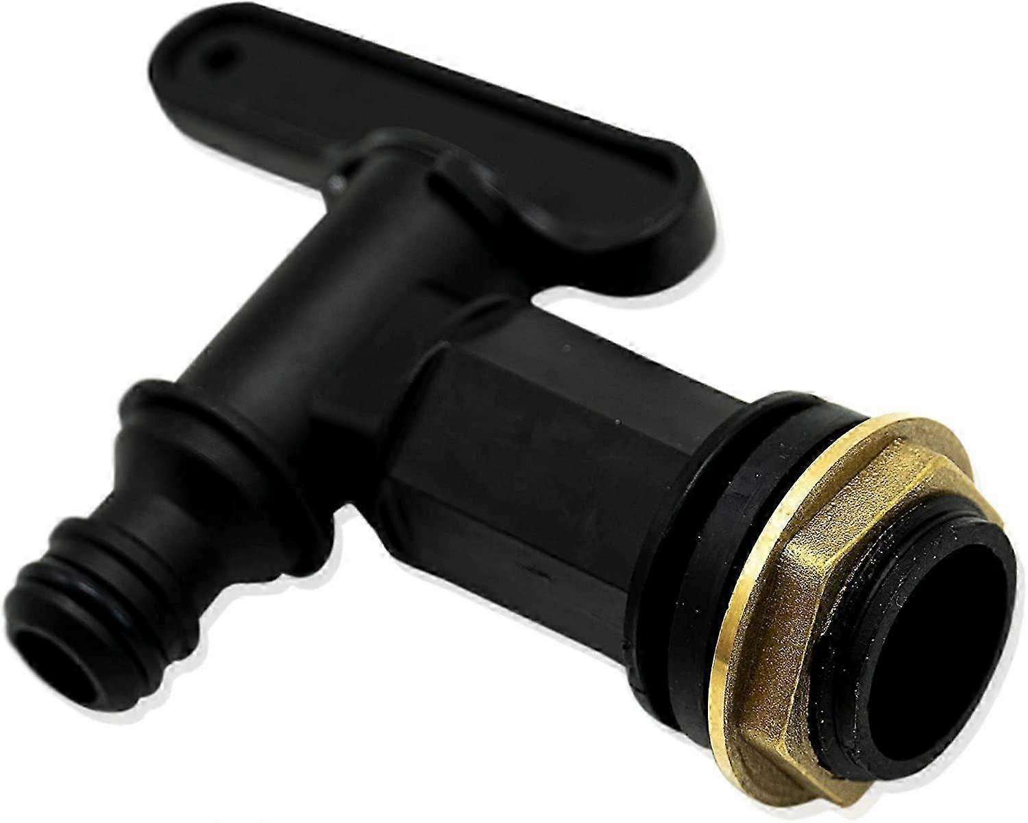 Rain Barrel Hose Sink Tap /  BSP Thread Replacement Faucet Snap-Fit Plastic Connector Beer Home Brew