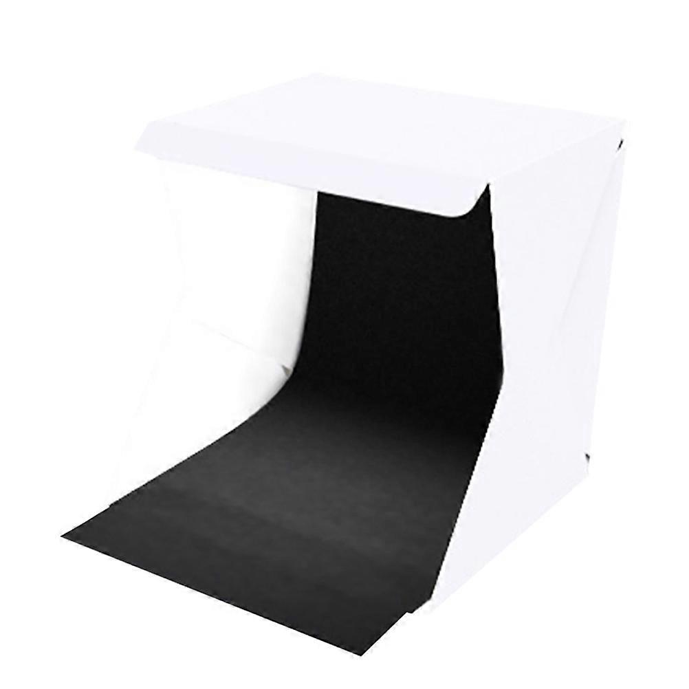Led Light Box For Photography Portable Photo Studio Box Shooting Small Objects Plastic Material 30X30X30CM White 1Set