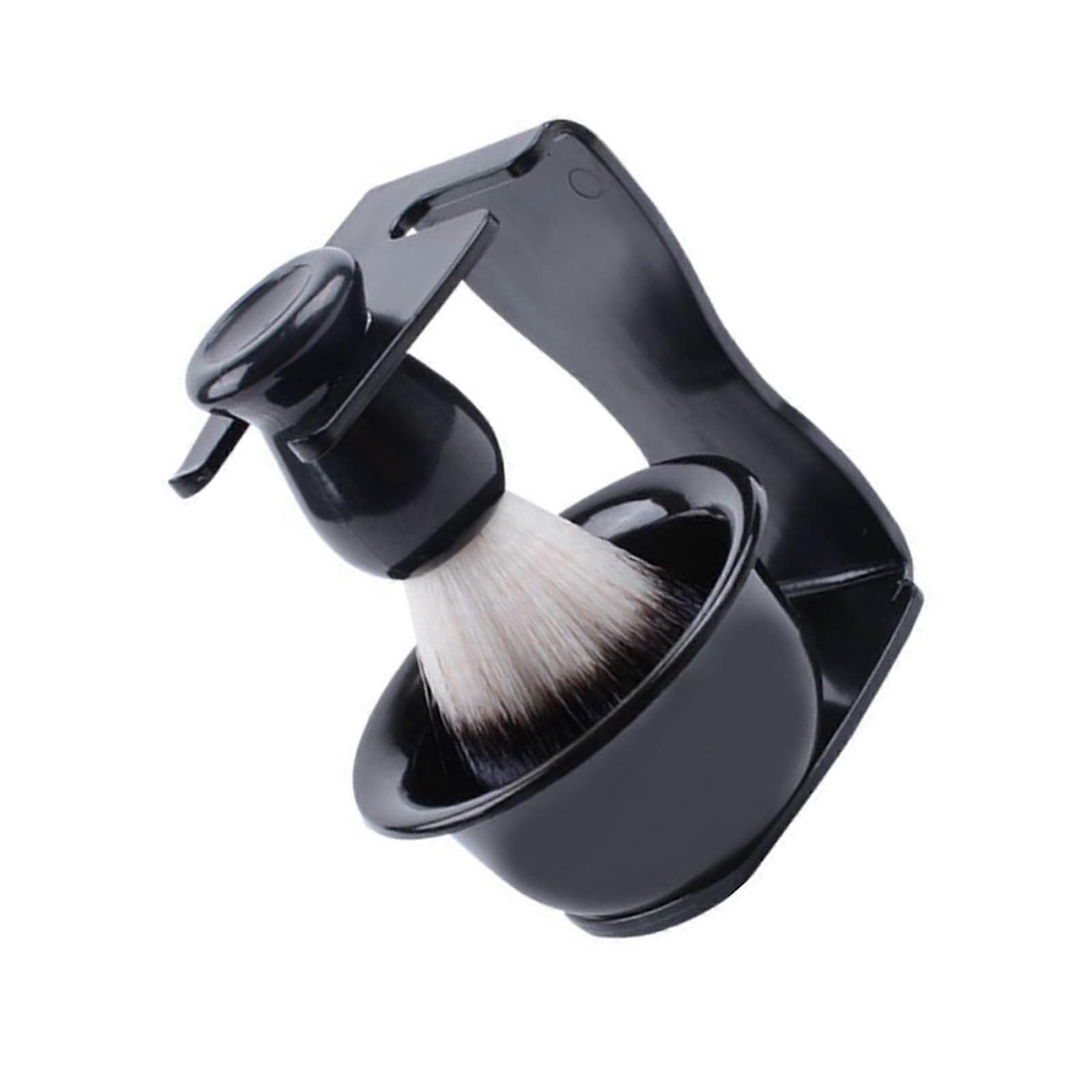 Shaving Set Kit Brush Set Shaving Brush with Stainless Steel Brush Stand Holder Razor Bowl Shaving Soap for Men Manual Shaving