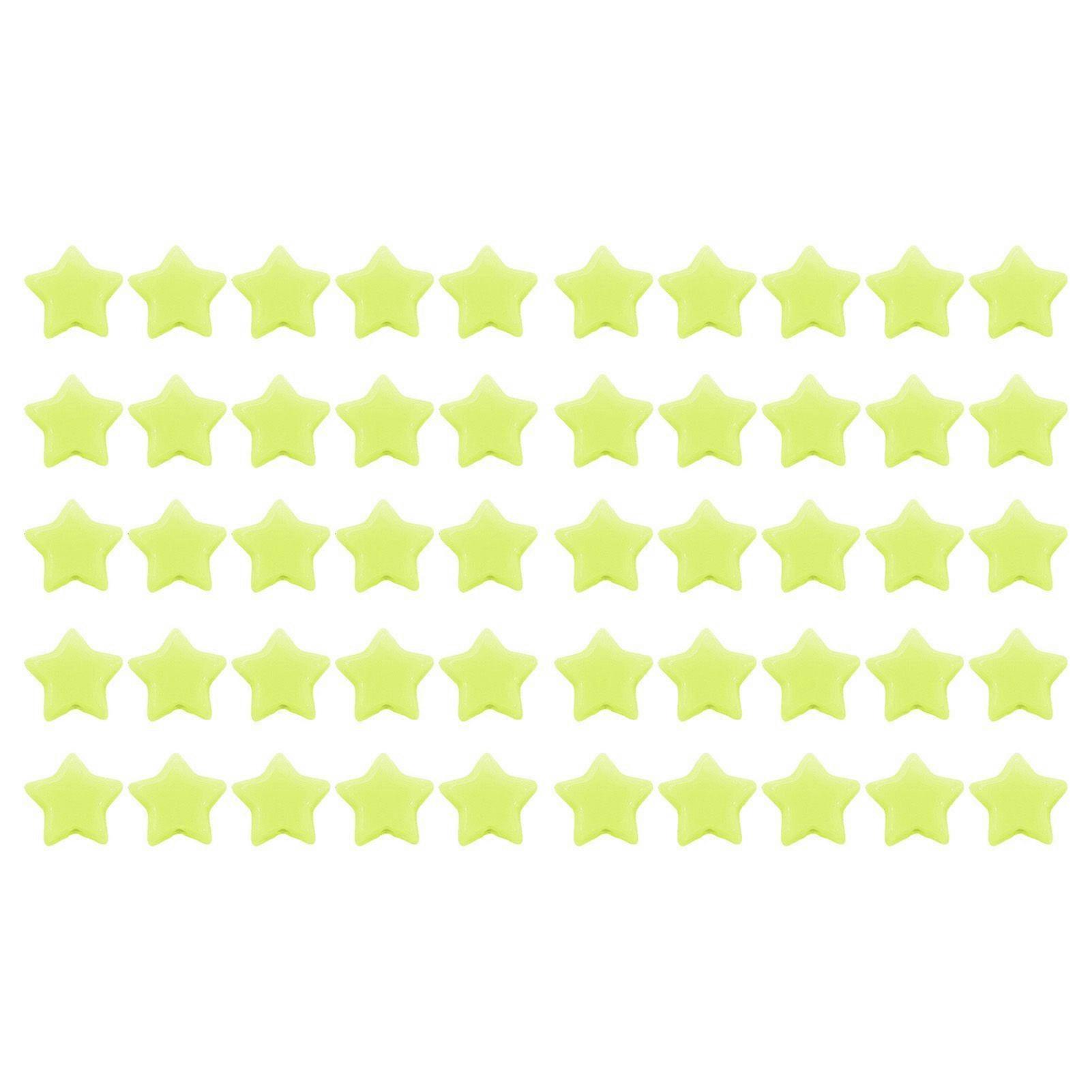 2025 أحدث طراز 50 قطعة حبات نجمة لطيف أكريليك نجمة فضفاضة الخرز ل DIY