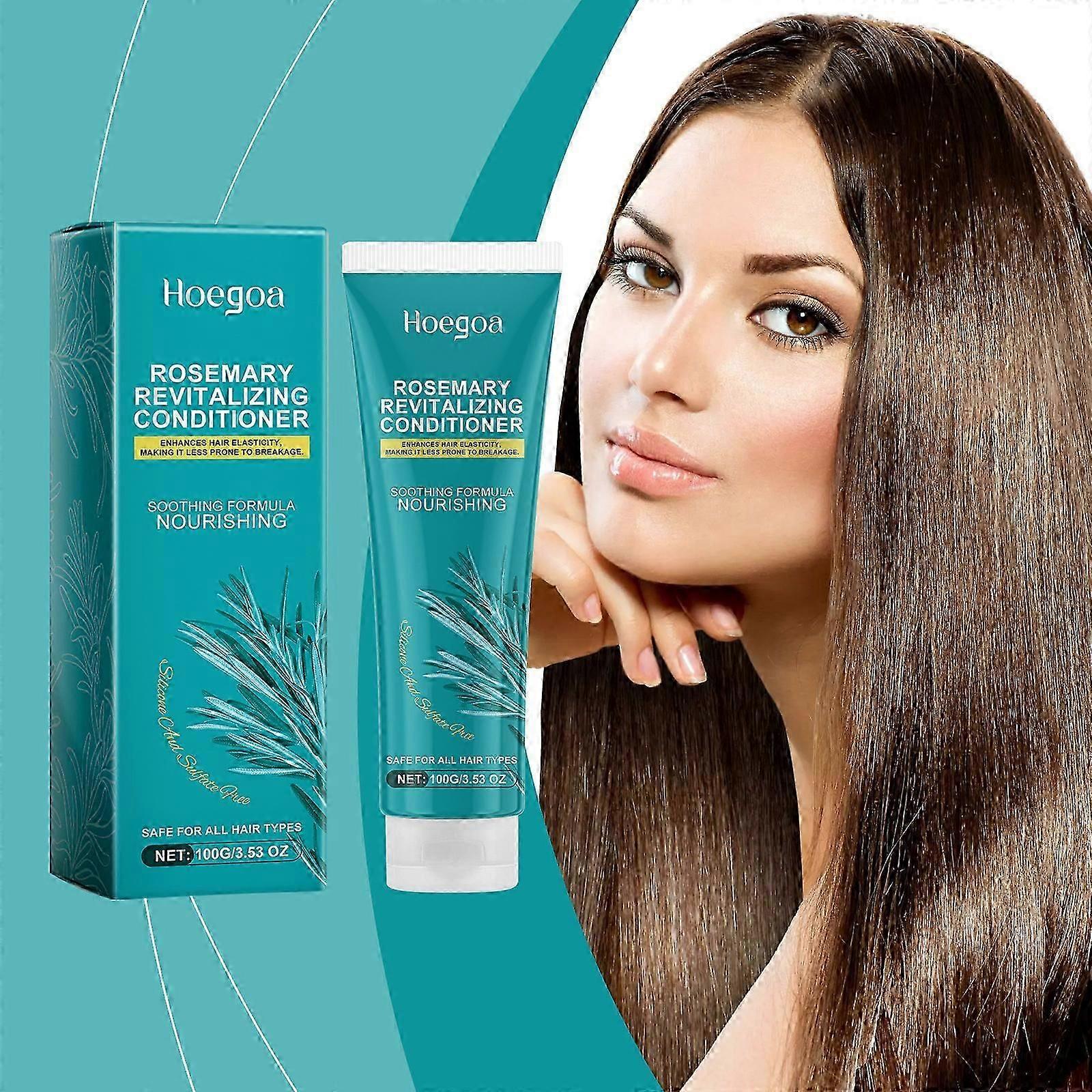 ローズマリー ヘアコンディショナー ドライ&縮れ毛用、髪に潤いを与え、潤いを与えます